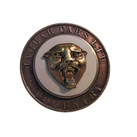 1020. XK120 & C-Type Bonnet Badge Emblem. BD3286