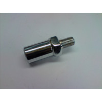 1290. XK120 Chrome Extension Spacer, Threaded for Front Spring-Bar . C3943