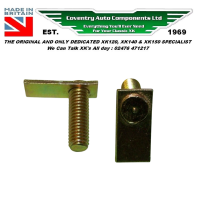 1599. XK150 Bonnet Strip, T-bolt Fasteners for Beading. BD9848