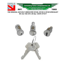 1792. Lock Barrel Set. XK120 OTS Roadster. Matching Boot, Petrol & Ignition Set. BD16256. BD7798. BD10610