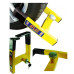 ATLAS CAR WHEEL CLAMP- ITS BIG, IT'S YELLOW AND IT'S UGLY!! - FOR CARS 