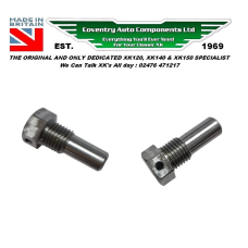 3265 x 2  Superior XK150 Straight Securing Pin / Bolt for Clutch Actuating Shaft.  C13055