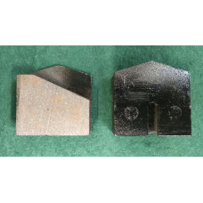 3460. XK150 LATE & MK2 Handbrake Pads Square Later Conversion Type. 8627 3460. XK150 LATE & MK2 Handbrake Pads Square Later Conversion Type. 8627