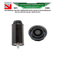 3480. XK150 Steel Reservoir, Clutch Brake Fluid Cannister / Can / Bottle. 7/16" Outlet. C5167. C13165 3480. XK150 Steel Reservoir, Clutch Brake Fluid Cannister / Can / Bottle. 7/16" Outlet. C5167. C13165
