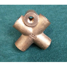 3536. XK150 5-Way Brake Pipe Fitting Union 3/8" to Take Brake Light Switch . C13179 3536. XK150 5-Way Brake Pipe Fitting Union 3/8" to Take Brake Light Switch . C13179