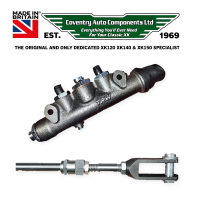3620K.  XK120 Tandem Brake Master Cylinder Fork & Pushrod Kit.  30883, C6712