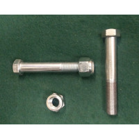 4239. XK120 Steering Trunion Bolt & Nut . NB143/23D. C8150/8