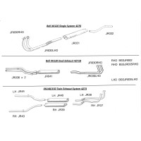 4270.Single XK120 Stainless Steel Exhaust System 4270.Single XK120 Stainless Steel Exhaust System