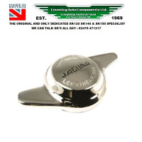 4302.  XKALL & E-TYPE Wire Wheel Spinner Nut,  Left Hand . C1103