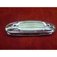 5349. XK120 & 140 Rear  Reverse & Number Plate Lamp Light , Replacement Chrome Front Cover & Lenses.  L469. 3479. Lucas 572347