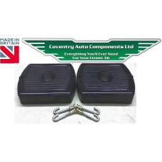 5360. XK120OTS Pair of Lucas, (6-Volt) Battery Covers inc. Fitting Hooks for Lugs . C2768. C2855/2. C2855/1. 4159052