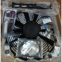 5792/150P.  Revotec XK150 Electric Fan Kit for Alternator Equpped Vehicles with Standard POSITIVE Earth Polarity.