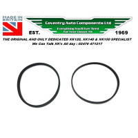 8272B. Later Jaguar Oil Filter 2 Ring Set  (2.2mm + 1.5mm) 