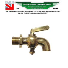 8512B. Modern Drain Tap for XK140 & XK150 Radiator Pipes . C980 8512B. Modern Drain Tap for XK140 & XK150 Radiator Pipes . C980