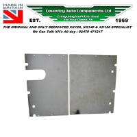 9245. XK120 Roadster ( OTS )  & XK120 Fixed Head Coupe ( FHC ) Boot Floorboards pair. BD4506. BD4507