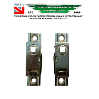 9620. Pair of Budget Locks. Luggage Comp & spats. BD2121/BD2122