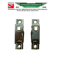 9620. Pair of Budget Locks. Luggage Comp & spats. BD2121/BD2122