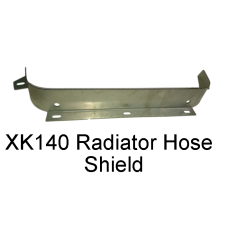 4558. XK140 Steel Shield Bracket Under Chassis for Radiator Lower Hose Protection . C8618