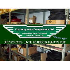 6791L.  Jaguar XK120 OTS Roadster Late - Complete Rubber Parts Kit  