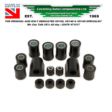 KIT5368F.  Jaguar MK 1 & MK2 Uprated Suspension Polybush Polyurethane Bush Kit - Front