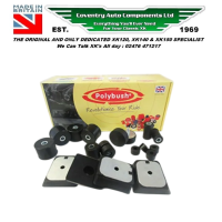 KIT5368R  Jaguar MK 1 & MK2 Uprated Suspension Polyurethane Polybush Bush Kit - Rear