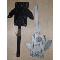 2385PLP. USED ORIGINAL XK140 DHC Window Winder / Regulator, Single arm. Right Hand Side. BD8985 BD8984