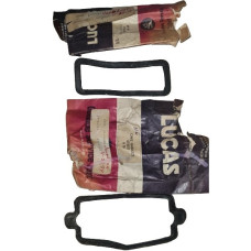 6721PLP.  Original LUCAS bagged XK150 Seals For Number Plate /  Reverse Plinth (stingray). 3488. 3489