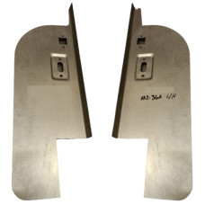 CAC2-34L. XK120 SHUT FACE ( DIAPHRAGM) PANEL  LEFT HAND SIDE ROADSTER : BD4114. DROP HEAD COUPE LH : BD7990.   