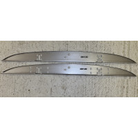 CAC4-81. XK140 Boot Hinge Cover Plate Panel OTS / DHC / FHC  : BD4332