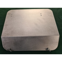 CAC4-29L. XK140 BATTERY BOX DOOR / COVER . DROP HEAD COUPE & ROADSTER. LEFT HAND SIDE  : BD8573