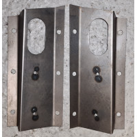 CAC4-87L. XK140 LEFT HAND Front Wing Support Panel (plate ) Under Front Wing For Attaching Wing Support . LH :  BD8695. 