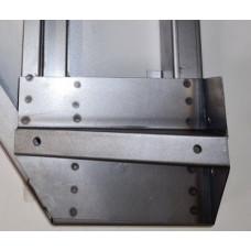 CAC5-38L. XK150 LEFT HAND  Bulkhead Lower Side Panel Structure Repair Section