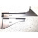 CAC5-71L.  XK150 Fixed Head Coupe Rear LEFT HAND 1/4 Quarter Repair  Panel to Roof  - Outer Panel