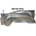 CAC5-83L.  XK150 REAR INNER LEFT HAND WING ( Luggage area side) WHELL ARCH ASSY . BD13524. BD15783. BD12653. BB15782. BD15364. BD15779.