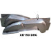 CAC5-83L.  XK150 REAR INNER LEFT HAND WING ( Luggage area side) WHELL ARCH ASSY . BD13524. BD15783. BD12653. BB15782. BD15364. BD15779.