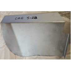 CAC5-28 XK150 Battery Box Closing Panel to Inner Wing Valance  Left Hand Side . BD13043