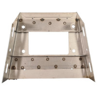 CAC2-84 XK120 Bonnet Lower Catch Plate / bracket Only (For Safety Catch Hook). BD5106