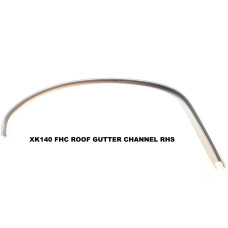 CAC4-19AR XK140 FIXED HEAD COUPE FHC ROOF GUTTER CHANNEL / DRIP BEAD RIGHT HAND SIDE 