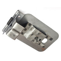 CAC5-70 XK150 Late Spec. Petrol Fuel Filler Lid Flap & Hinge Assy Late ONLY.  BD15743