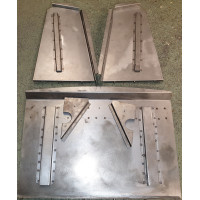 CAC4-78. XK140 Spare Wheel Floor Panel . BD9326