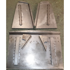 CAC4-78. XK140 Spare Wheel Floor Panel . BD9326