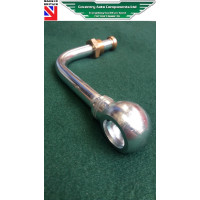 8326.  XK120 Choke Starter Pipe Take Off to Under Manifold. C2388