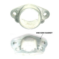 8140. Cast Adaptor, Carburettors To Air Filter Cleaner Hose XK120 FHC & DHC . C5715