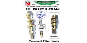 8293. THAT'S A RELIEF! XK120 & XK140 (MKV) Brass Oil Filter Relief Valve Assembly for Tecalemit Filter Heads. C4014. Tecalemit 49010