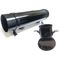 8303. XK120 DHC & FHC Air Filter Cleaner Intake Box, Pipe & Elbow KIT. C5794. C5799. C5709