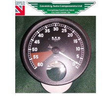 8612 EARLY. X49035/5. XK120 & XK140 EARLY REV. COUNTER / TACHOMETER. REBUILT *OUTRIGHT SALE * C2775