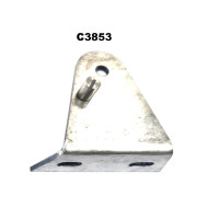 8704. Accelerator / Throttle  Pivot Upstand bracket on Scuttle with Stop Peg.  C3853. C5132