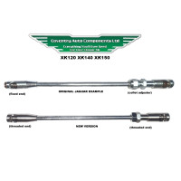 8730 New Jaguar Look Accelerator / Throttle Linkage Rod 6 inch (150mm) Long. C14216,