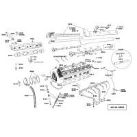 8055. XKALL Cam Cover Gaskets.  C2196/1  \ C6735  \ C14988