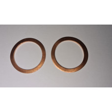 8321C. 2 x Copper  Washer for 3/8 BSP. ( Replace 141 \ C11489). FW106/E